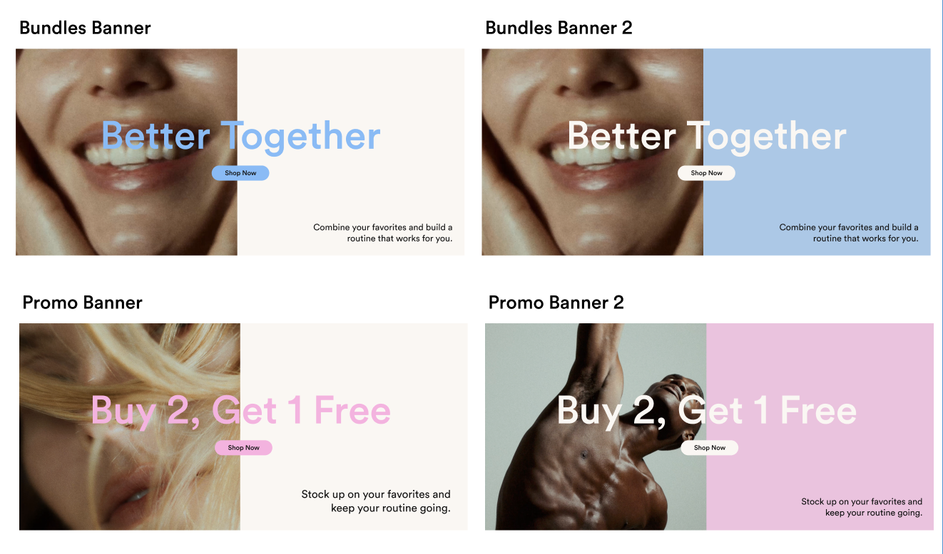Kind Patches bundles and promo banner designs