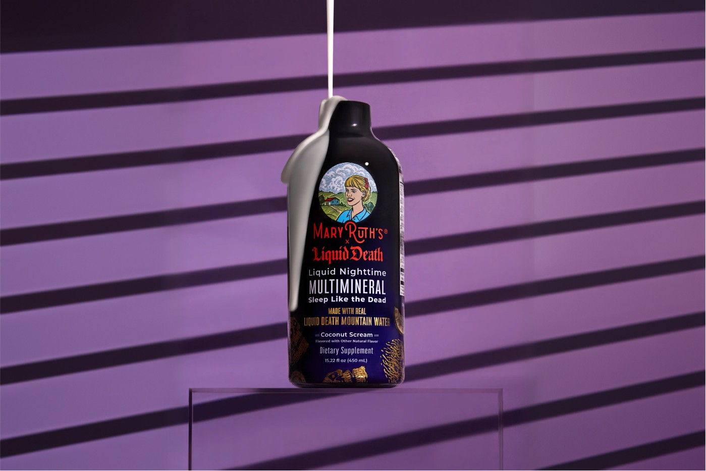 MaryRuth wellness product photography