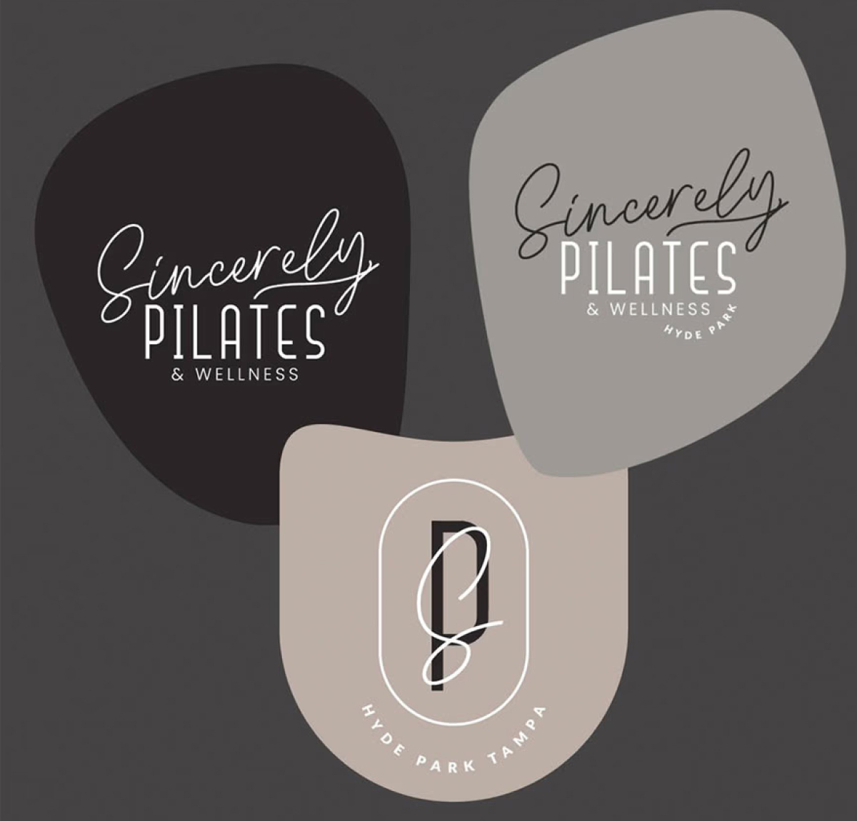Sincerely Pilates branding and web design project