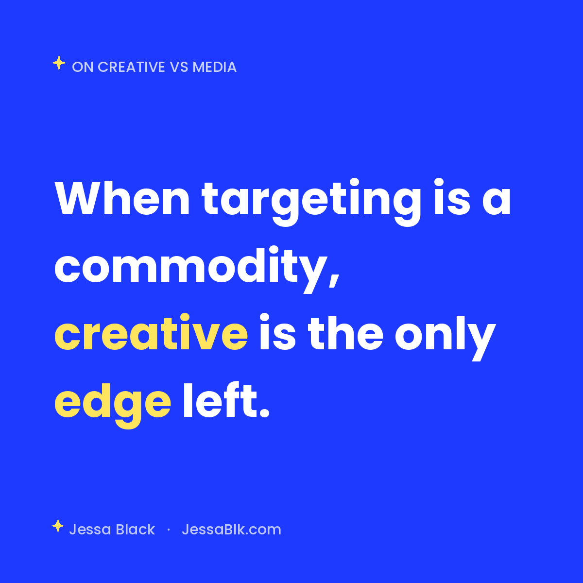 Creative direction concept example